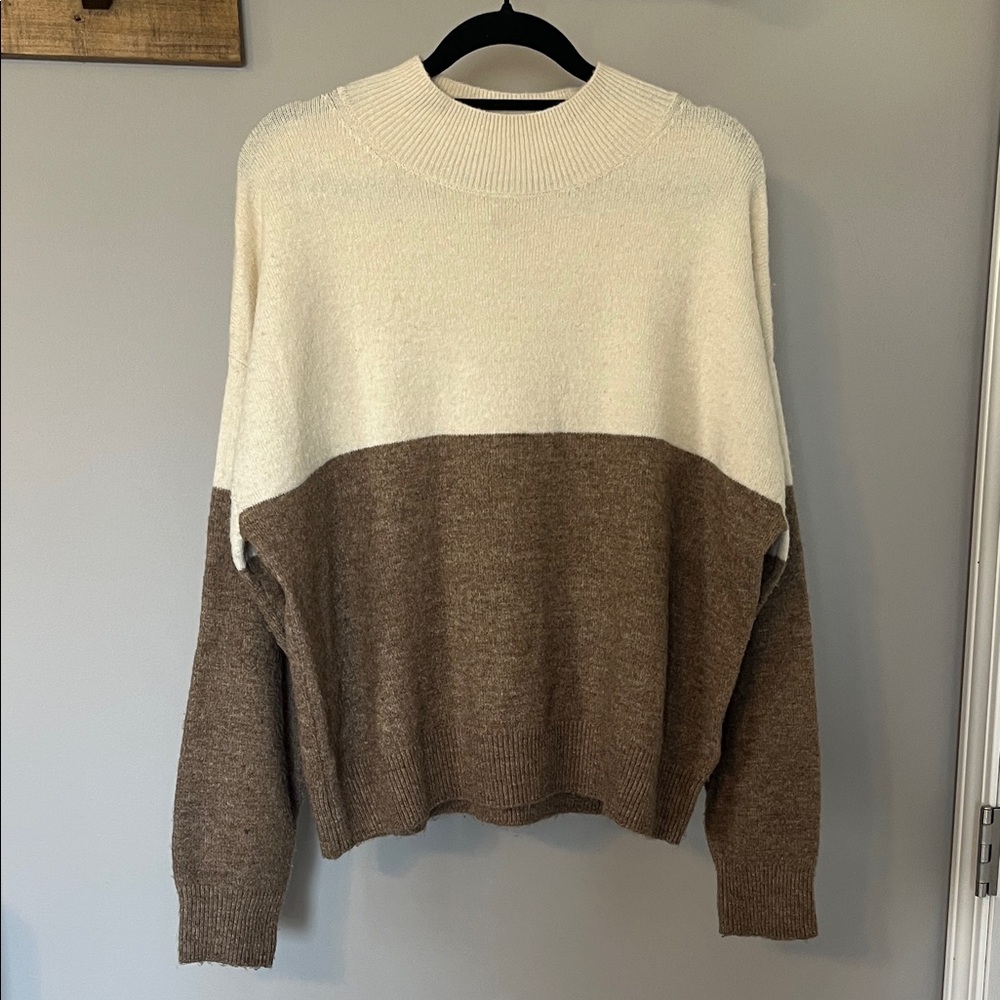 H&M Color Block Sweater